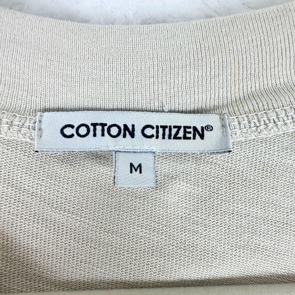 Cotton Citizen Tokyo Mini Dress Size Medium NWT Vintage Oatmeal Casual Neutral - Picture 5 of 7